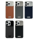 PREMIUM METALLIC LEATHER CASE WITH TITANIUM FRAME