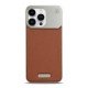 PREMIUM METALLIC LEATHER CASE WITH TITANIUM FRAME