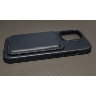 PREMIUM LEATHER CASE WITH ATTACHED LEATHER WALLET CASE