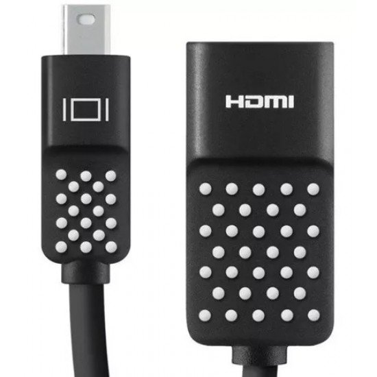 BELKIN MINI DISPLAY PORT HDMI ADAPTER 4K COMPATIBLE WITH LAPTOP - BLACK BELKIN MINI DISPLAY PORT HDMI ADAPTER 4K COMPATIBLE WITH LAPTOP - BLACK