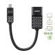 BELKIN MINI DISPLAY PORT HDMI ADAPTER 4K COMPATIBLE WITH LAPTOP - BLACK BELKIN MINI DISPLAY PORT HDMI ADAPTER 4K COMPATIBLE WITH LAPTOP - BLACK