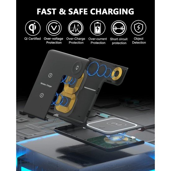 3 IN 1 WIRELESS CHARGER