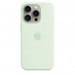 iPHONE SILICONE CASE WITH MAGSAFE- SOFT MINT iPHONE SILICONE CASE WITH MAGSAFE- SOFT MINT