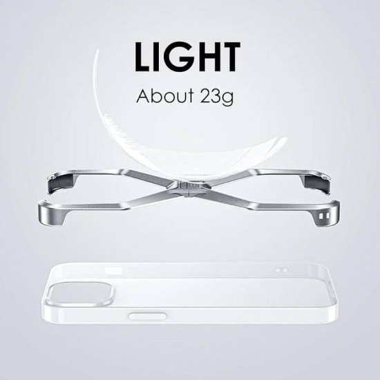 ALLOY FRAMELESS SPIDER CASE FOR IPHONE 