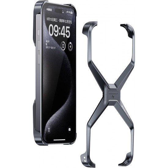 ALLOY FRAMELESS SPIDER CASE FOR IPHONE 