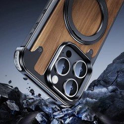 WOODEN MAGNETIC MAGSAFE iPHONE CASE